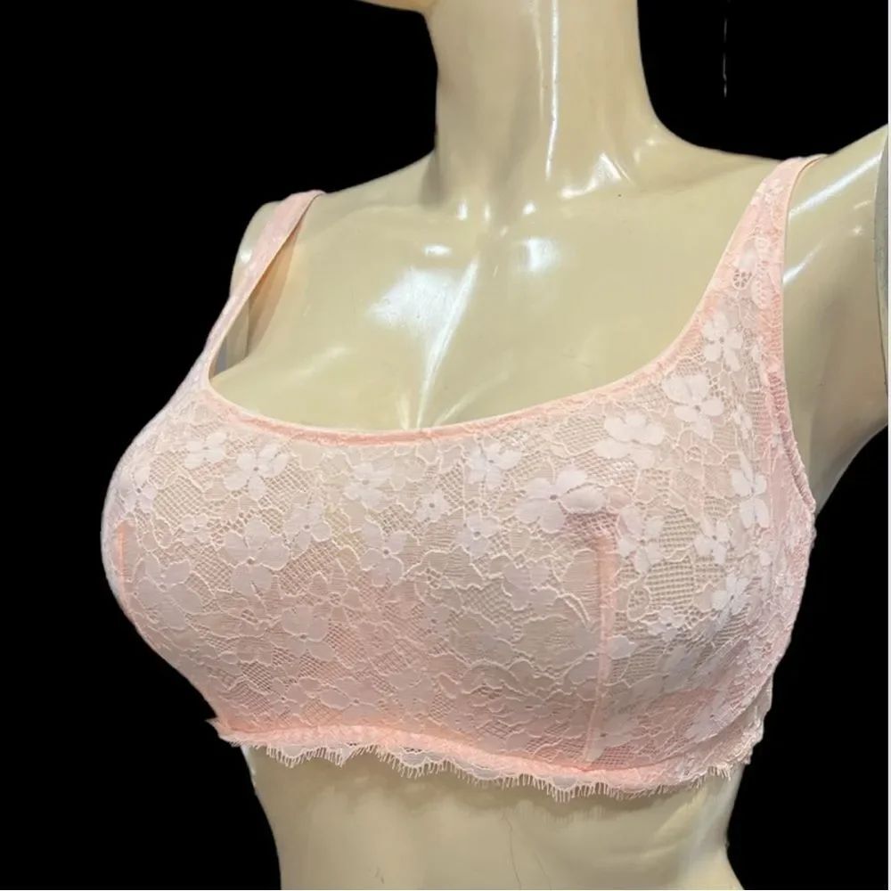 Victoria’s Secret Dream Angels Push Up without the padding uplift lace bra 36C